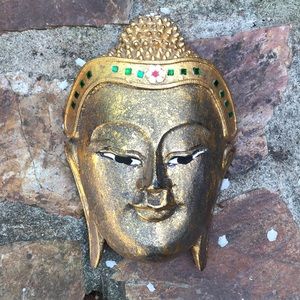 🙏Buddha Head with crystals🙏